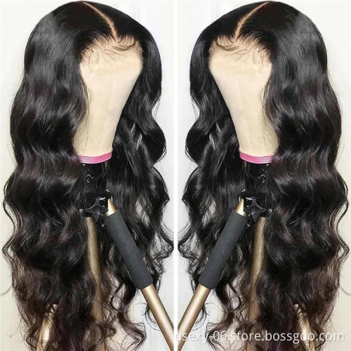 Qingdao luxury raw indian 13x6 transparent hd lace frontal wigs hair natural bodywave lace front wigs hd ful lace wig human hair